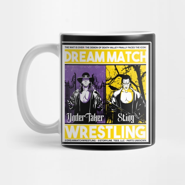 Sting vs Undertaker by DrawnStyle